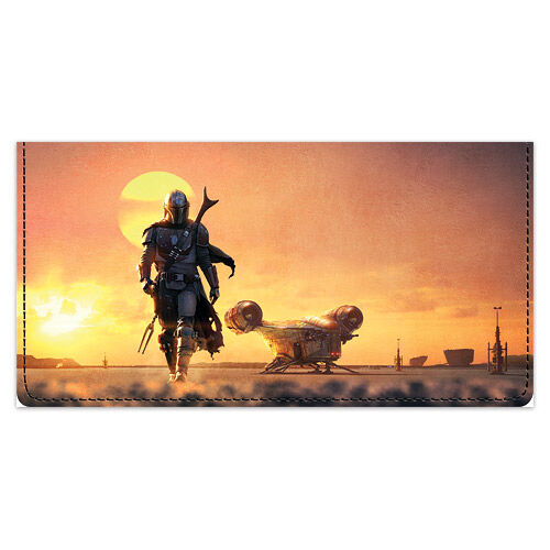 <i> Star Wars </i> The Mandalorian Checkbook Cover