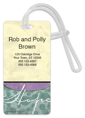 Hope Luggage Tag
